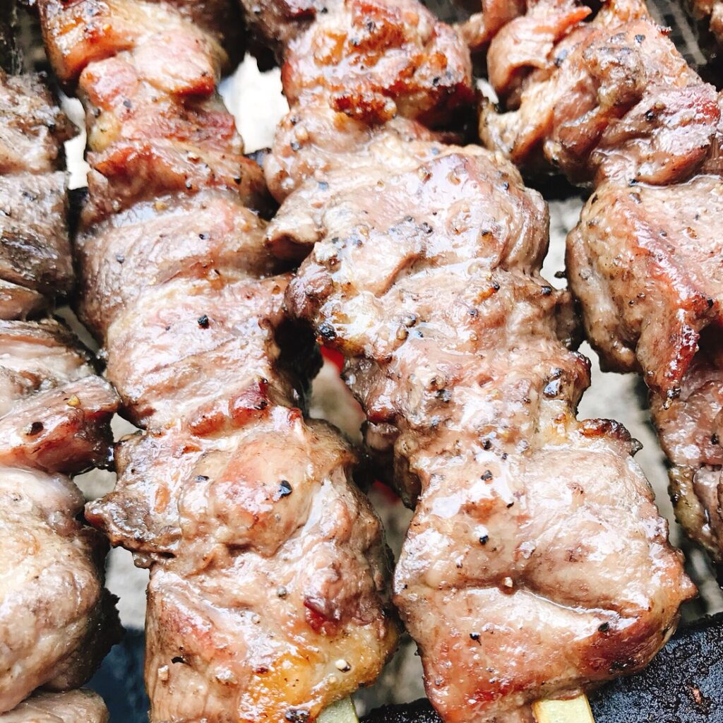 ラム串 (80g) 288円